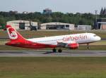 A320 Air Berlin A 320-214 D-ABFC beim Start in Berlin-Tegel am 03.06.2010
