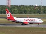 berlin-tegel-txl Air Berlin B 737-7K5 D-AHXE beim Start in Berlin-Tegel am 03.06.2010
