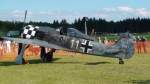 sonstige Nachbau der Focke Wulf 190 von Flugwerk, beim Flugtag in Breitscheid 2010