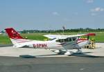 Cessna 182T ...  Rolf Reinhardt 28.08.2010