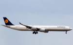 Lufthansa Airbus A 340-642 D-AIHI M�nchengladbach Flughafen Frankfurt am Main ...