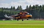 Mi-24 der ungarischen Luftwaffe ...  Rolf Reinhardt 02.09.2010