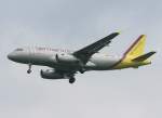 Germanwings A 319-132 D-AGWQ im Landeanflug in Berlin-Sch�nefeld am 07.06.2010 ...