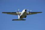 Im sch�nsten Sonnenlicht tritt die Transall ihrem Heimflug von der ...
