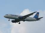 Condor A 320-212 D-AICG im Landeanflug in Berlin-Sch�nefeld am 07.06.2010 ...