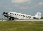 Lufthansa Traditionsflug Junkers Ju-52 ...  Frank Maczkowicz 13.09.2010