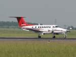 Private Beech Super King Air 350 N1845 bei der Landung ...