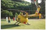 aufgenommen auf dem stortplatz waldh�he in bad harzburg
eine BO105 vom ...