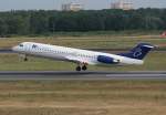 Blue Line Fokker 100 ...  Frank Maczkowicz 09.10.2010