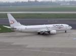 SAGA Airlines; TC-SGI. Boeing 737-86J. Flughafen D�sseldorf. 17.10.2010.  ...