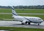 dusseldorf-dus ELAL Israel Airlines, 4X-EKE, Boeing 737-700 (Nazareth), 2010.08.28, DUS-EDDL, D�sseldorf, Germany

