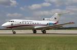 Czech - Air-Force, 1257, Yakovlev, Yak-40K, 07.08.2010, LHKE, Kecskemet, Hungary ...