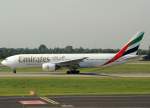 777 Emirates, A6-EMH, Boeing 777-200 ER, 2010.09.22, DUS-EDDL, D�sseldorf, Germany 

