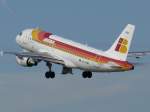 Iberia Iberia A 319 EC-HGR takeoff Berlin TXL 20.09.2007