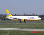 dusseldorf-dus Condor/Thomas Cook. Boeing 767. 04.04.2007.