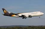 United Parcel Service (UPS) Boeing 747-44AF(SCD) N577UP in K�ln am ...
