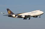 United Parcel Service (UPS) Boeing 747-44AF(SCD) N574UP in K�ln am ...