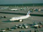 A319 Airbus A 319 der Air France in Frankfurt am 11.10.07
