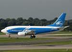 Dniproavia, UR-DNC, Boeing 737-500, ...  Wolfgang Kleuser 23.11.2010