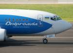 Dniproavia, UR-DNC, Boeing 737-500, ...  Wolfgang Kleuser 24.11.2010