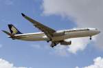 Singapore Airlines, F-WWYV (later Reg. 9V-STP), Airbus, A330-343X, 09.09.2010, TLS, ...