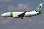 Transavia, PH-XRV, Boeing, B737-7K2, ...  Kurt Greul 18.12.2010