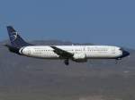 737-400 Blue Panorama 734 EI-CUD Airport Gran Canaria (LPA) Oktober 2007