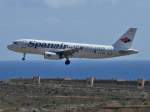 A320 Spanair 320 EC-HXA  Airport Gran Canaria (LPA) Oktober 2007