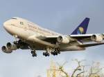Besuch des K�nigs Saudi Arabien Berlin TXL B 747SP HZ-HM1B ...