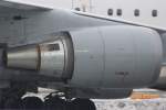 Eines der gewaltigen Pratt & Whitney PW 4056-Triebwerke mit 252, ...