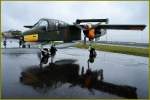 North American OV-10B Bronco. Erstflug 16.Juli 1965. 2 Propellerturbinen mit ...