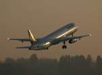 Lufthansa A 321-131 D-AIRM Darmstadt beim Start in Berlin-Tegel am ...