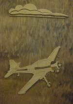 PZL M-18 Dromader in Holz geschnitzt (17.08.10)  ...