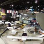 Blick �ber einen Teil der Ausstellungshalle im EAA Museum Oshkosh, ...