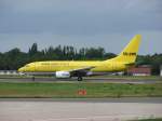 Hapag-Lloyd Express (Germania)
Boeing 737-75B
D-AGEU ...  Marian Fuchs 25.11.2007