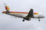 Iberia, EC-JVE, Airbus, A319-111, ...  Kurt Greul 21.02.2011