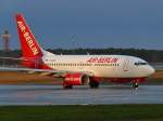 Air Berlin 737-700 D-AGES Berlin TXL 02.12.2007 - die Maschine ...