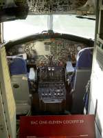 BAC 1-11 Cockpit, Museum ...  Peter Reiser 22.02.2011