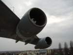 Die Triebwerke der Boeing 747 in Technik Museum Speyer am ...