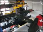 Blick in die Flugzeughalle ...  Thomas Schmidt 08.12.2007