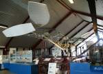 Hubschraubermuseum Buckeburg Fliegendes Fahrrad von Paul Cornu, F~1907, 26.07.2009, Hubschraubermuseum B�ckeburg, Germany 

