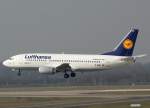 dusseldorf-dus Lufthansa, D-ABXT, Boeing 737-300 (Reutlingen)(lufthansa.com), 04.03.2011, DUS-EDDL, D�sseldorf, Germany 

