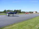 3 YAK 52 Startaufstellung ...  Mario Ulbricht 10.03.2011
