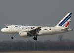 dusseldorf-dus Air France, F-GUGQ, Airbus A 319-100, 04.03.2011, DUS-EDDL, D�sseldorf, Germany

