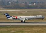 dusseldorf-dus SAS (DK), OY-KFG, Bombardier CRJ-900 'Maria Viking', 04.03.2011, DUS-EDDL, D�sseldorf, Germany 

