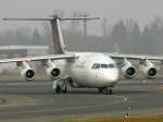 berlin-tegel-txl Eurowings BAe 146-200 D-AEWF Berlin TXL 21.12.2007
