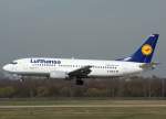 dusseldorf-dus Lufthansa, D-ABEW, Boeing 737-300 'Detmold' (lufthansa.com), 20.03.2011, DUS-EDDL, D�sseldorf, Germany

