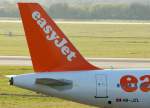 dusseldorf-dus EasyJet Switzerland, HB-JZL, Airbus A 319-100 (Seitenleitwerk/Tail), 20.03.2011, DUS-EDDL, D�sseldorf, Germany 

