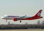 A320 Air Berlin (Belair), HB-JOZ, Airbus A 320-200, 20.03.2011, DUS-EDDL, D�sseldorf, Germany 

