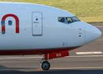 dusseldorf-dus Air Berlin, D-ABKH, Boeing 737-800 WL (Nase/Nose), 20.03.2011, DUS-EDDL, D�sseldorf, Germany
